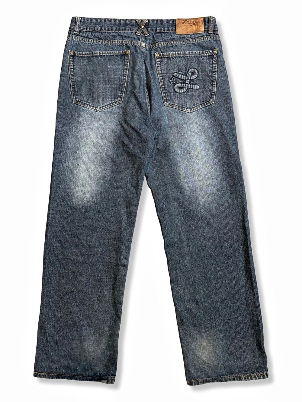 Vintage LRG Relaxed Jeans in Blue Waist 36